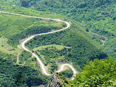 Armenia - szlak turystyczny Tatew