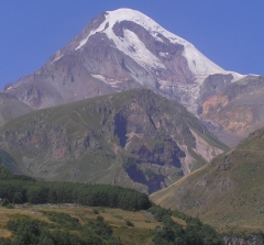 Gruzja, Chewi, góra Kazbek