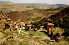 Gruzja, region Dolna Kartlia, miasto skalne Dawid Garedi