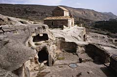 Gruzja, region Kartlia Wewnętrzna, miasto skalne Uplisciche Gruzja, region Kartlia Wewnętrzna, miasto skalne Uplisciche