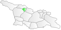 Gruzja, położenie regionu Leczchumi