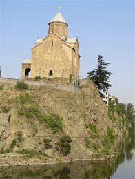 Tbilisi, kościół Metechi
