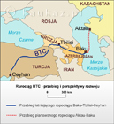 Rurocig Baku-Tbilisi-Ceyhan (BTC) - przebieg i perspektywy rozwoju