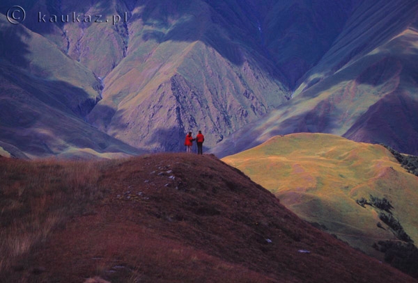 Trekking Gruzja szlaki grskie turystyczne region Chewsuretia Kaukaz Wschodni gry Gruzja